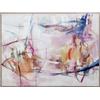 DRW Quadro su Tela Stampato Astratto con Cornice PS Blu e Viola, 120 x 5 x 90 cm, Violetto, Medidas: 120x5x90cm