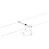 Paulmann 94484 LED Seilsytem Frame spot singolo incl. 1x4,8 W bianco caldo opaco, cromo plastica, metallo sistema di illuminazione 3000 K