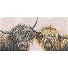 Louise Brown Louise marrone arte stampe, multicolore, 30 x 60 cm