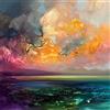 Scott Naismith Art Group The Scott Naismith Isle of Jura Emerges Stampa su Tela, Cotone, Multicolore, 40 x 40 x 1,3 cm