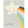 Nicola Evans WDC12181 - Tela Stampata, 30 x 40 x 1,8 cm, Multicolore