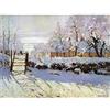 Wee Blue Coo Claude Monet Magpie Old Master Painting Art Print Poster Wall Decor 12X16 Inch
