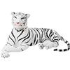 Brubaker XXL Giocattolo Coccoloso Tigre Gigante Bianco 150 cm - Giocattolo Morbido Peluche - Re della Giungla