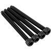 AOWINHIT Set di 4 Bulloni Iniettori M6x64 di Ricambio in Ferro per Motore ARL ADT ATD ASZ BLS, OEM: 038103385A