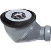Wirquin James 30724226 - Piletta multidirezionale per doccia, Ø60, cromata con griglia ABS e uscita Ø40