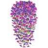 YSUVIN Fiori Finti da Esterno, 2 Pezzi Piante Finte da Esterno, Petunia Pianta Fnta Cadente, Fiori Artificiali Realistici Petunia Finti per Decorazioni Interno Balconi Giardino, Viola Rosa