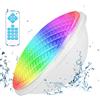 KOLLNIUN Luce LED per piscina PAR56, 54 W, illuminazione per piscina, luce subacquea, IP68, impermeabile, con telecomando, dimmerabile, illuminazione per piscina, laghetto, piscina familiare