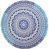 Ysoom Asciugamano da spiaggia Rotondo Boho Coperta da spiaggia Mandala Rotondo Tappetino da yoga Tovaglia da meditazione Tovaglia da picnic Tappeto fatto a mano, 150 * 150 CM