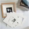 CALLYSONIC Set di 10 Passepartout per Foto, Passepartout Bianco Crema, Cornici Magnetiche, Cornici Decorative, Adatte per Foto, Dipinti, Stampe Artistiche, 5 Pz 10 x 15 cm e 5 Pz 15 x 20 cm