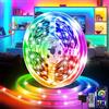 Ylatoial Luci LED, 20M Striscia LED APP Bluetooth Controllato Luce LED Camera da Letto Musica Sincronica, Luci Colorate Timer per Decorare TV, Cucina, Feste, La Stanza dei Bambini