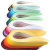 JUYA Singolo colore Quilling carta strisce set 60 colori 60 confezioni 6000 strisce totale Larghezza Carta 3 mm