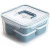 Quid Minimal Set 7 contenitori ermetici in plastica, 3200 ml-500 ml-470 ml-200 ml