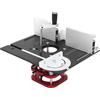 KKPLZZ di sollevamento superiore Frpresentatore, corsa 51 mm, metallo, base di sollevamento manuale per macchine a taglio motore con diametro 64 a 66 mm