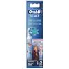 Oral-B Disney Frozen, testina di ricambio rotonda per spazzolino elettrico, 2 pezzi