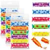 Meanju 24 Pezzi Caramelle Evidenziatori Colorate Set Mini Evidenziatore 6 Colori Gadget Compleanno per Bambini Ragazza Cose Per La Scuola Cancelleria Ufficio Per Sottolineare ed Evidenziare