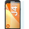 moex Pellicola protettiva opaca compatibile con Samsung Galaxy J4 (2018), pellicola antiriflesso, protezione per schermo antiriflesso, protezione per schermo opaca,3 pezzi.
