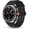 JINSHANGZI U8 Ultra Smart Watch Android OS 4G/5G Sim Card GPS WiFi Rotary Camera Global Calling 128GB Storage Amoled Screen Smartwatch (8GB 128GB,all Black)