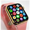KAELA Smartwatch S18 Pro Ricarica Wireless Compatibile Con Android e IoS, con cinturino in poliuretano termoplastico, morbido e leggero,schermo: LCD TFT da 1,3 pollici (Rosa)