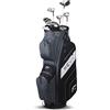 Callaway REVA - Set da golf completo da golf da donna (destra, 11 pezzi (normale), borsa da golf, colore: nero