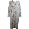 Linclalor Camicia da Notte Donna in Caldo Cotone 92760 conformata Fiori Rosa tg : 64