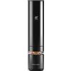 ZWILLING ENFINIGY Macina spezie elettrico per sale e pepe con macinino in ceramica e luce LED, ricaricabile via USB, nero