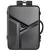 VARLIVOO Zaino da Viaggio Grande Espandibile 31-44 L Bagaglio a Mano con Caricatore USB Rigido Zaino Porta PC Uomo 15,6 Pollici Borsa da Cabina per Lavor Trekking Weekend Nero A