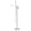 Mariner Lamborghini Vortex rubinetto vasca freestanding, incluso corpo incasso, VOR9991-BO+LEV002ALAT-BOIN+FIX0090TL, Lamborghini Vortex arctic white [Rubinetteria Bagno > Rubinetteria Vasca]