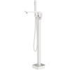 Mariner Lamborghini Vortex rubinetto vasca freestanding, incluso corpo incasso, VOR9991-BO+LEV002ALAT-BOBO+FIX0090TL, Lamborghini Vortex arctic white [Rubinetteria Bagno > Rubinetteria Vasca]