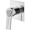Mariner Lamborghini Vortex rubinetto doccia, incluso corpo incasso, VOR1990-CR+LEV002A-CRIN+INT9035-00TL, Lamborghini Vortex silver [Rubinetteria Bagno > Rubinetteria Doccia]