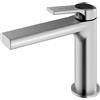 Mariner Lamborghini Vortex rubinetto lavabo, VOR9953-CS+LEV002-CSNO, Lamborghini Vortex brushed silver [Rubinetteria Bagno > Rubinetteria Lavabo]