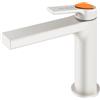 Mariner Lamborghini Vortex rubinetto lavabo, VOR9953-BO+LEV002-BOFB, Lamborghini Vortex arctic white [Rubinetteria Bagno > Rubinetteria Lavabo]