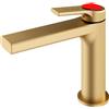 Mariner Lamborghini Vortex rubinetto lavabo, VOR9953-OS+LEV002-OSFL, Lamborghini Vortex noble gold [Rubinetteria Bagno > Rubinetteria Lavabo]