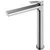 Mariner Lamborghini Vortex rubinetto lavabo con corpo del rubinetto rialzato, VOR9952-CS+LEV002-CSBO, Lamborghini Vortex brushed silver [Rubinetteria Bagno > Rubinetteria Lavabo]