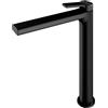 Mariner Lamborghini Vortex rubinetto lavabo con corpo del rubinetto rialzato, VOR9952-NO+LEV002-NONO, Lamborghini Vortex matt black [Rubinetteria Bagno > Rubinetteria Lavabo]