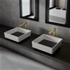 Mariner Lamborghini Vortex rubinetto lavabo con corpo del rubinetto rialzato, VOR9952-OS+LEV002-OSCA, Lamborghini Vortex noble gold [Rubinetteria Bagno > Rubinetteria Lavabo]
