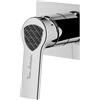 Mariner Lamborghini Vortex rubinetto doccia / rubinetto lavabo, per corpo incasso, VOR9911-CR+LEV002A-CRCA, Lamborghini Vortex silver [Rubinetteria Bagno > Rubinetteria Doccia]