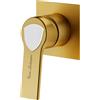 Mariner Lamborghini Vortex rubinetto doccia / rubinetto lavabo, per corpo incasso, VOR9911-OB+LEV002A-OBBO, Lamborghini Vortex brushed gold [Rubinetteria Bagno > Rubinetteria Doccia]