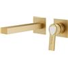 Mariner Lamborghini Vortex rubinetto lavabo a parete, per corpo incasso, VOR9911-OS+LEV002A-OSBO+INT0055-00TL+BOQ0258-OSTL, Lamborghini Vortex noble gold [Rubinetteria Bagno > Rubinetteria Lavabo]