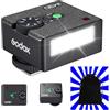 Godox iM30 Mini Flash Speedlite per Fotocamera Camera Flash con Borsa GN15 Manuale 230 Flash a Piena Potenza 7 Livelli di Potenza Compatibile con Canon Sony Nikon Pentax Panasonic Olympus