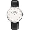 Daniel Wellington Orologio Analogico Quarzo Giapponese Uomo, in Pelle