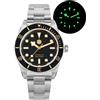 watchdives San Martin Orologio da Uomo SN008GC BB58, Orologio Subacqueo da 40 mm NH35 Orologi Meccanici Automatici, Orologio da Polso Impermeabile di Lusso da 20 Bar per Uomo