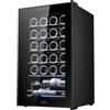 Cecotec PRONTA CONSEGNA - SPEDIZIONE IMMEDIATA Cecotec Bolero GrandSommelier 2450 Cantinetta Vini 24 Bottiglie Classe G Altezza 75 cm Nera Black Compressor