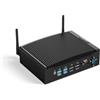 FANPEEC Industriale PC Fanless Core i5-8350U 16 GB DDR4 RAM 256 GB SSD Mini PC Senza Ventola, Dual Band WiFi BT 4.2, Doppio Display 4K, Industriale Mini Computer Desktop Win 11 Pro, 2 x RJ45 LAN
