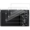 Holilo Vetro Temperato Pellicola per Panasonic Lumix DC-TZ90 / TZ96 / TZ99/LX100/LX100 II【3 Pezzi】 Pellicola Protettiva, Durezza 9H Senza Bolle Protezione Schermo HD Anti-graffio Anti-Impronta