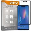 REY Pellicola salvaschermo 3D per Huawei P Smart Plus - Nova 3, Nero, Vetro temperato, Copertura Completa, Pellicola Protettiva Protezione Schermo, 3D / 4D / 5D