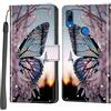 Salanheo Cover per Huawei P Smart Z / Y9 Prime 2019 / Enjoy 10 Plus, Flip Cover Pelle Portafoglio Custodia Compatibile Huawei P Smart Z / Y9 Prime 2019 / Enjoy 10 Plus/Honor 9X / Honor 9X pro
