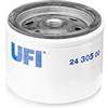 UFI Filters, Filtro Gasolio 24.305.00, Filtro Carburante per Ricambio, Adatto ad Macchine Agricole, Applicabile su Diversi Modelli come Ferrari F., Mosa, MWM, Pasquali, Ruggerini, S.E.P. e Weidemann