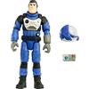 Mattel Buzz Lightyear XL-14 Action Figure autentica alta 12,7 cm con 12 articolazioni mobili, dotato di casco rimovibile e computer portatile, Giocattolo per Bambini 4+ Anni, HJK11