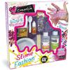 Nice Group - SLIME FASHION, Kit crea Slime profumato, da decorare con gemme, pailettes, palline. Gioco Fai da Te creative per bambine, colla inclusa