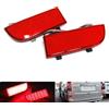 RZG 2x Red Lens paraurti posteriore riflettore LED nebbia coda stop luce freno per 2003-14 MB Viano Vito W639